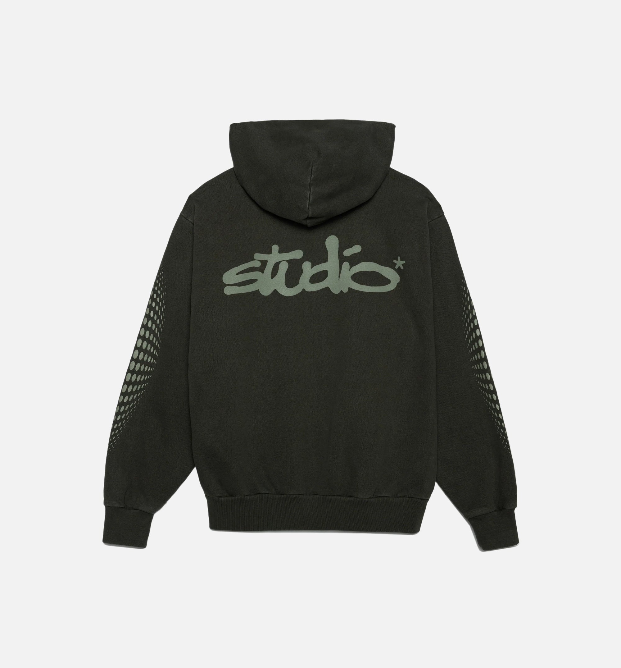 Supervision 192SP269000ST-BLK Studio Star Zip Up Mens Hoodie