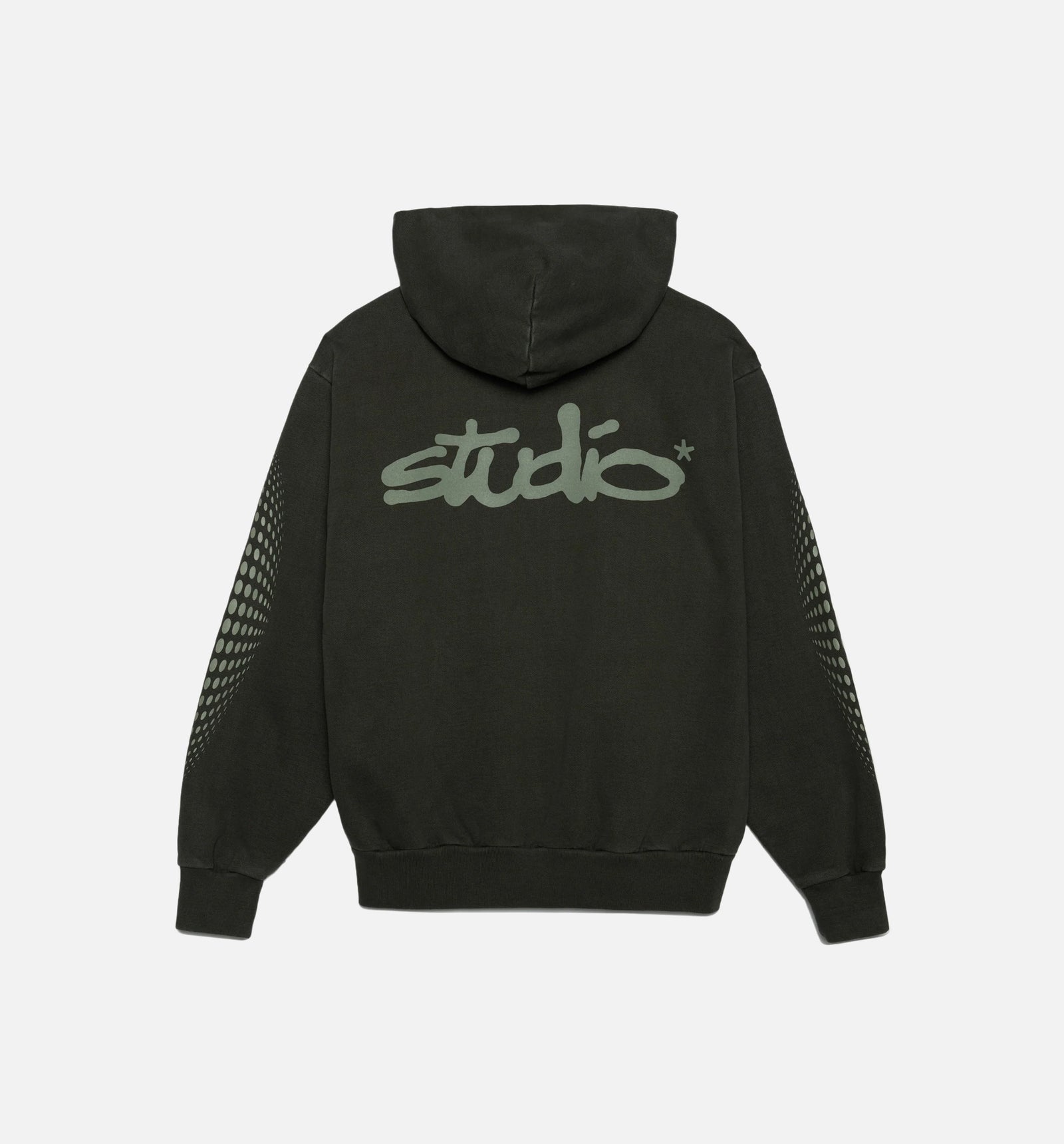 Supervision 192SP269000ST-BLK Studio Star Zip Up Mens Hoodie