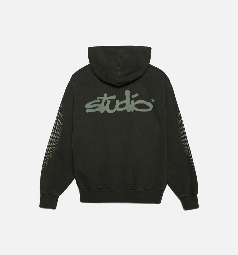 Supervision 192SP269000ST-BLK Studio Star Zip Up Mens Hoodie