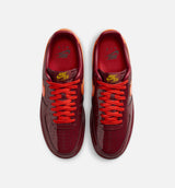 Air Force 1 Low Dark Team Red and Safety Orange Mens Lifestyle Shoe - Dark Team Red/University Gold/Safety Orange/Challenge Red