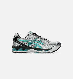 ASICS 1203A740-100
 Gel-Kayano 14 Mens Lifestye Shoe - Aqua Blue/Metallic Silver Image 0