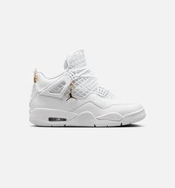 JORDAN FN7251-107
 Air Jordan 4 Retro Net Triple White Womens Lifestyle Shoe - White Image 0