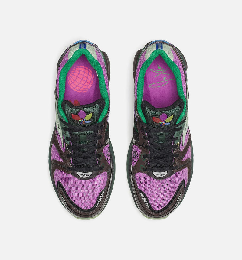 Jaetips x Saucony Progrid Triumph 4 Perrilla Mens Lifestyle Shoes - Purple/Brown/Green/Multi Color