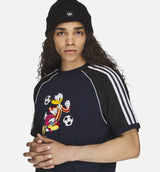 Originals x Brain Dead By Disney Mens Short Sleeve Shirt - Navy/Black