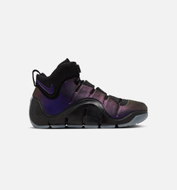 NIKE FN6251-001
 Zoom Lebron IV Black and Varsity Purple Mens Lifestyle Shoe - Black/Varsity Purple/Blue Tint Image 0