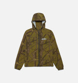 Studio Camo Windbreaker Mens Jacket - Tree Camo Gold