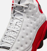 Air Jordan 13 Retro White And University Red Mens Lifestyle Shoe - White/Black/True Red