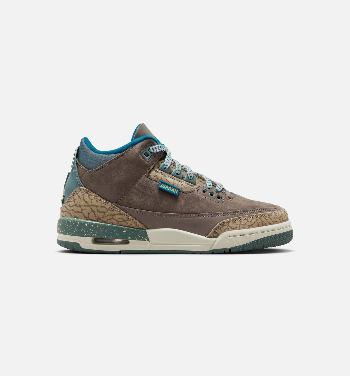 Jordan IB7066-001 Air Jordan 3 Retro Olive Grey Grade School