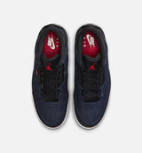 Air Jordan 3 x Levi's Indigo And Gym Red Mens Lifestyle Shoe - Denim/Black/Sail