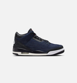 Jordan IH7959-400 Air Jordan 3 x Levi's Indigo And Gym Red Mens