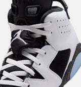 Air Jordan 6 Retro Black And White Preschool Lifestyle Shoe - White/Black