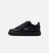 Air Force 1 Luxe Black Mens Lifestyle Shoe - Black/Anthracite/Metallic Silver
