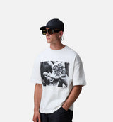 Cover Up Mens Short Sleeve Shirt - White