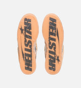 Hellstar Superstar II Mens Lifestyle Shoe - Hazy Orange/Silver Metallic/Core Black Limit One Per Customer