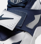 Air Diamond Turf White And Metallic Silver Mens Lifestyle Shoe - White/Fire Red/Black/Metallic Gold