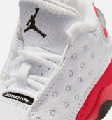 Air Jordan 13 Retro White And University Red Infant Toddler Lifestyle Shoe - White/Black/True Red