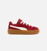 Fenty Creeper Phatty In Session Grade School Lifestyle Shoe - Red/White/Gum