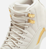 Air Jordan 12 Retro Phantom Womens Lifestyle Shoe - Phantom/Metallic Gold/White