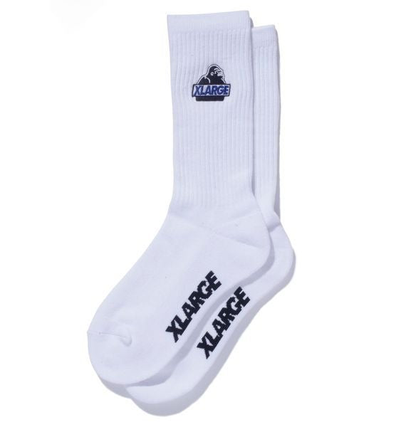Embroidered OG Mens Sock - Black/White