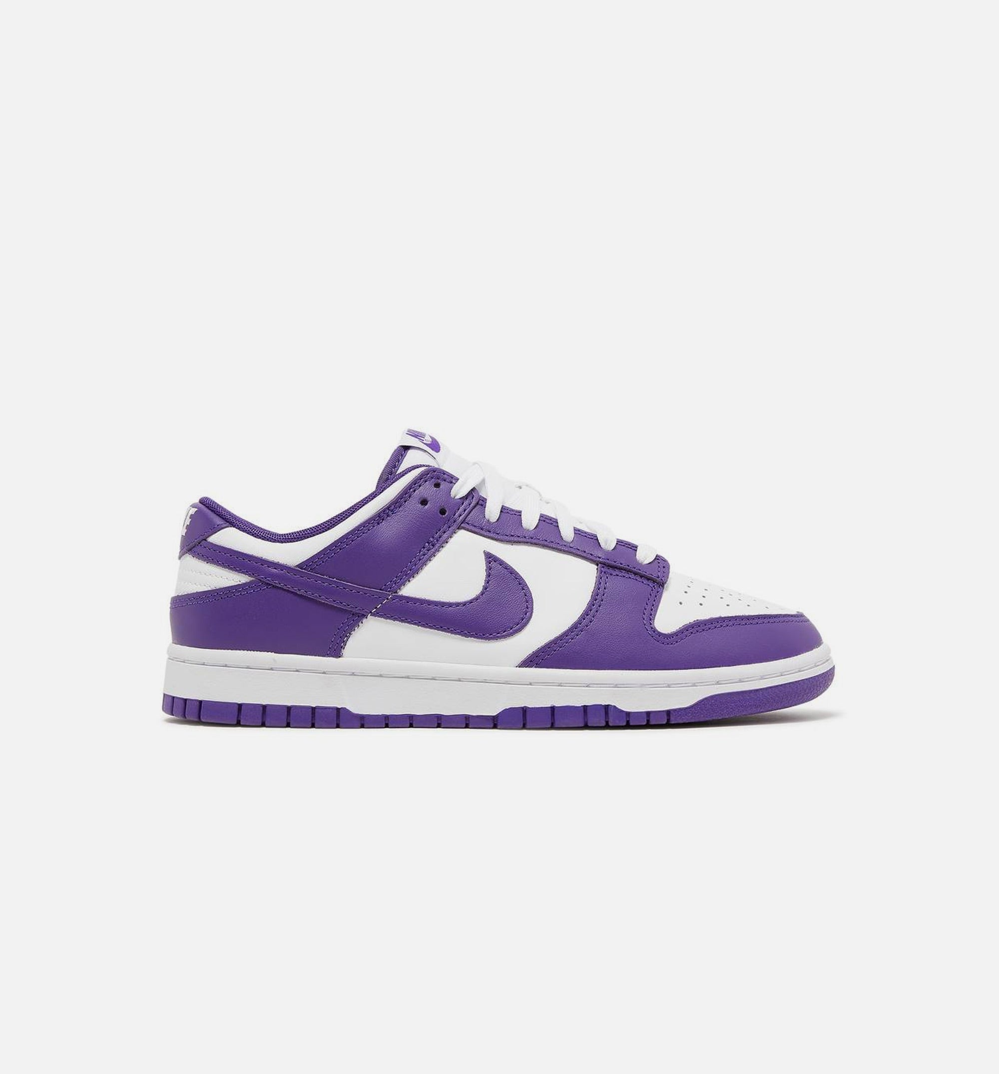 Dunk Low Championship Court Purple Mens Lifestyle Shoes - Court  Purple/White Limit One Per Customer