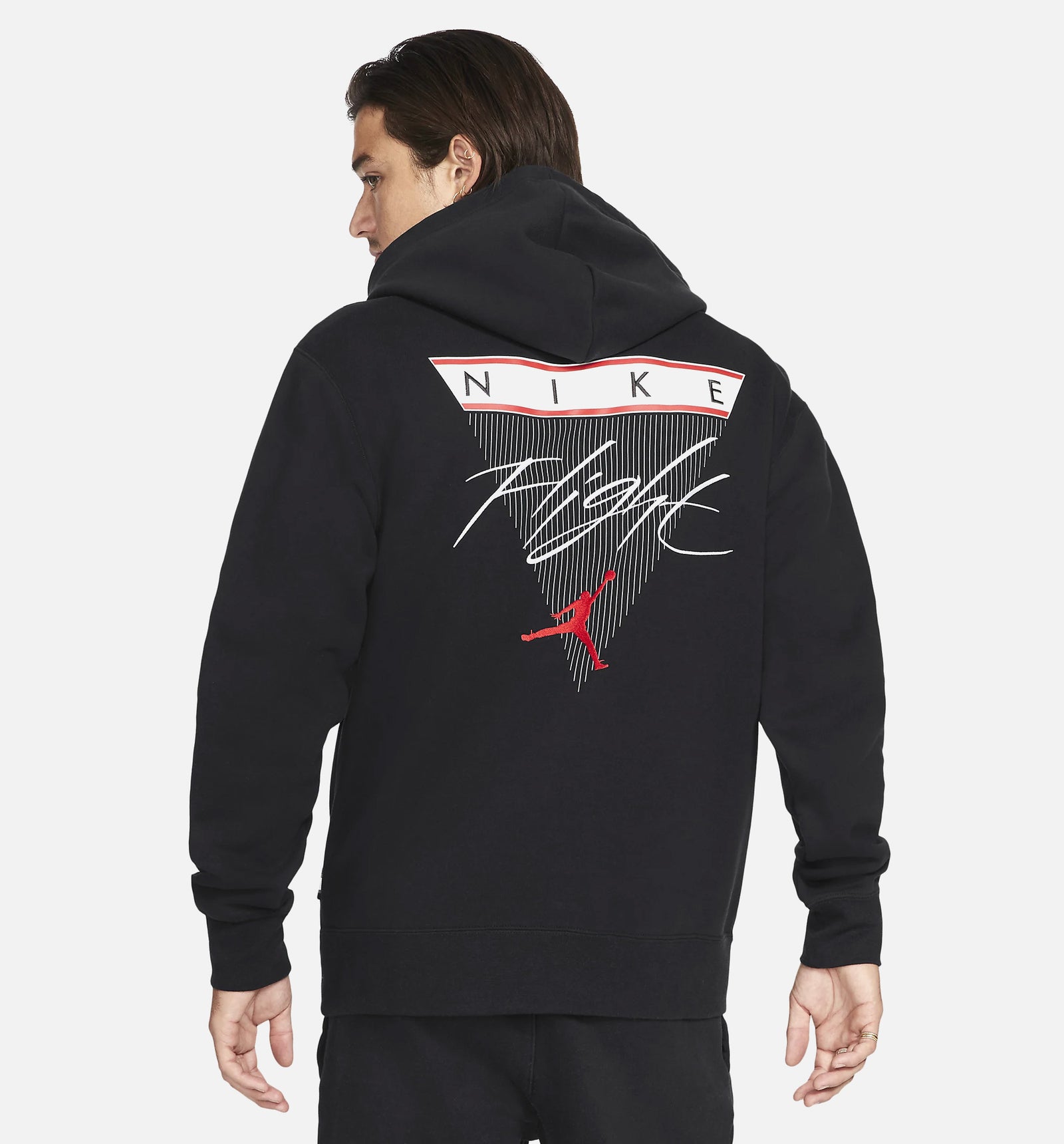 NIKE JORDAN FLIGHT FLEECE MEN'S GRAPHIC PO HOODIE ☆大人気☆ Nike Jordan Flight Men's Graphic Fleece Pullover Hoodie (as1