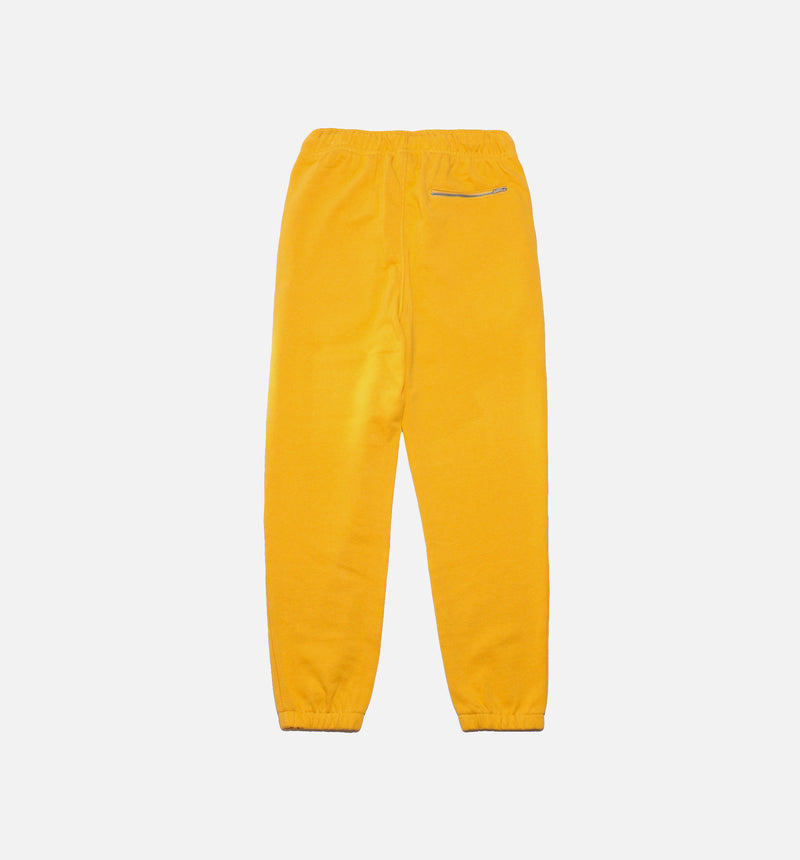 Essentials Statement Fleece Pant Mens Pants - Yellow