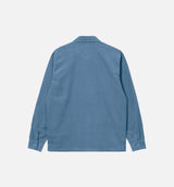 Dixon Corduroy Shirt Jacket Mens Jacket - Blue