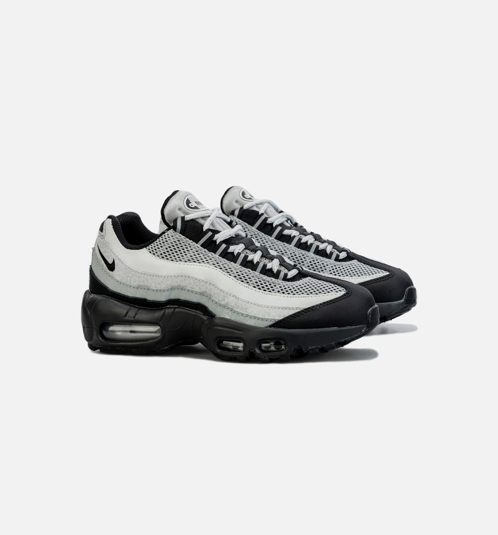 Nike DV5581 001 Air Max 95 Reflective Safari Womens Lifestyle Shoe Black Silver ShopNiceKicks