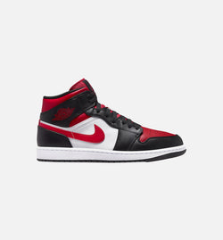 JORDAN 554724-079
 Air Jordan 1 Mens Lifestyle Shoe - Red/Black Image 0