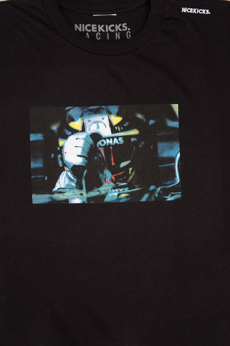 Nice Kicks Formula 1 Photo Print Shirt - Black/Black