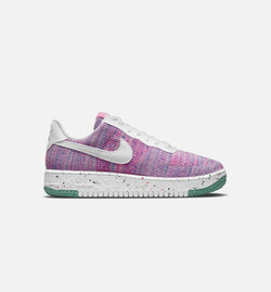 NIKE DC7273-500
 AF1 Crater Fyknit Womens Lifestyle Shoe - Purple/White Image 0