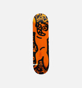 Runner Skate Deck - Black/Orange