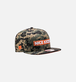 NEW ERA 70320368
 Nice Kicks X New Era Snapback Hat - Digicamo/Orange Image 0
