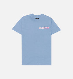 NICE KICKS PREMIUM FA21-001-BLU
 No Vacancy Short Sleeve Shirt Mens T-Shirt (Blue) Image 0