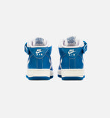 Air Force 1 Mid Womens Lifestyle Shoe - Blue/White