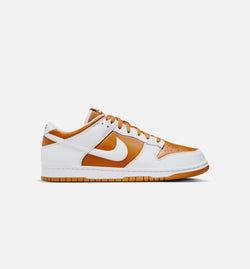 NIKE FQ6965-700
 Dunk Low Reverse Curry Mens Lifestyle Shoe - Dark Curry/White Image 0