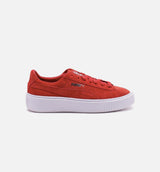 Suede Creeper Women's - Red/White