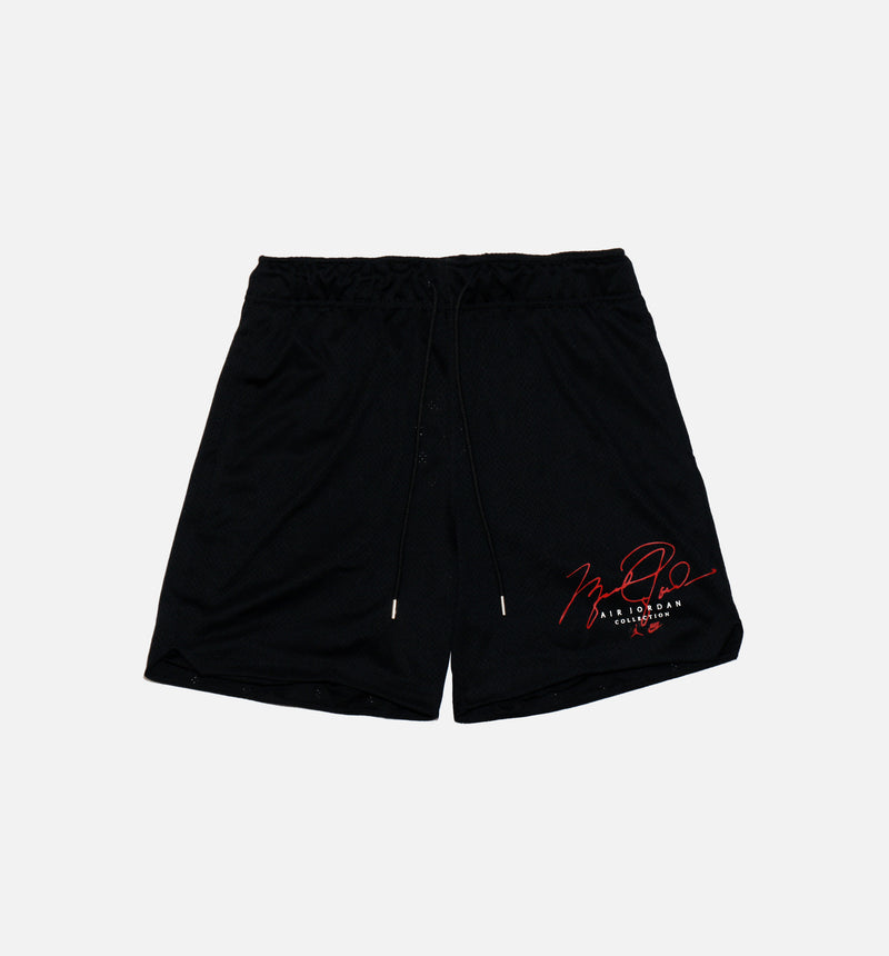 Essential Mesh GFX Mens Shorts - Black