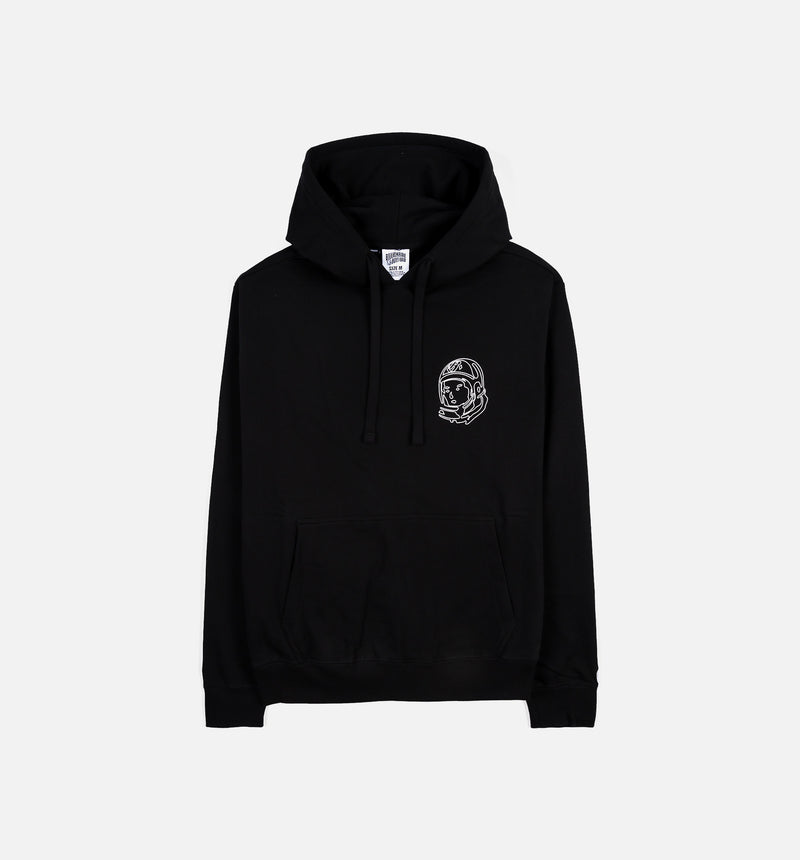 BB Script Mens Hoodie Black - Main Image