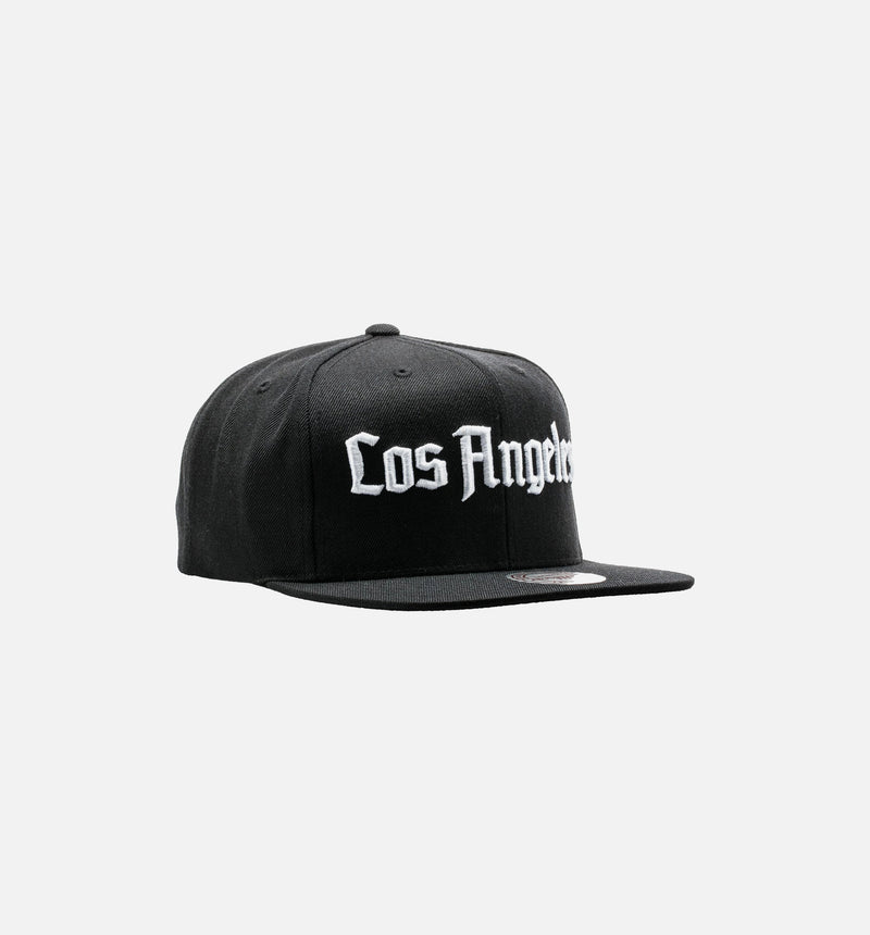 Los Angeles Kings Gothic Snapback Hat - Black/White