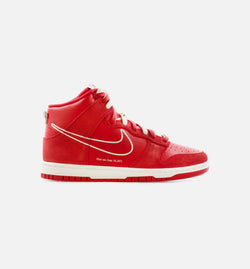 NIKE DH0960-600
 Dunk High SE First Use University Red Mens Lifestyle Shoe - Red/Sail Image 0