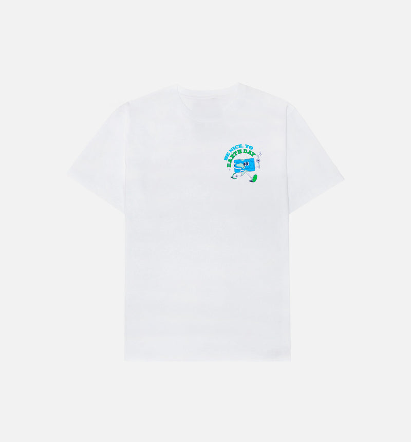 Earth Day Tee Mens T-Shirt - White