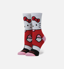 STANCE W515A17HEL-WHT
 Stance X Sanrio Hello Kitty Socks Women's - Pink/Red/White/Black Image 0