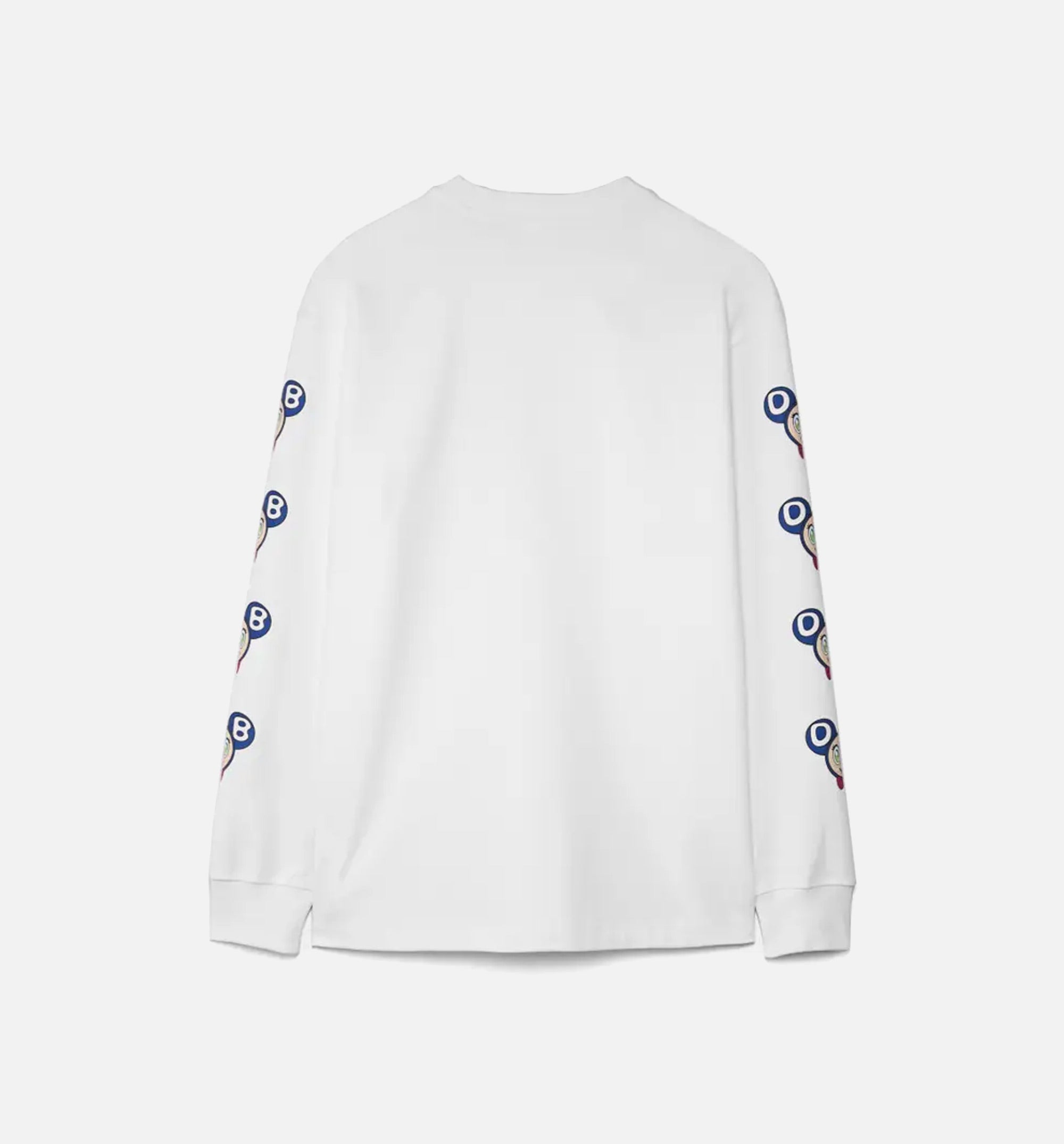 Takashi Murakami Dob Long Sleeve Mens T-shirt White