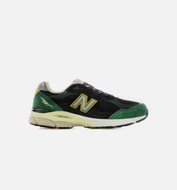 NEW BALANCE M990CP3
 Made in USA 990v3 Mens Running Shoe - Black/Green/White Image 0