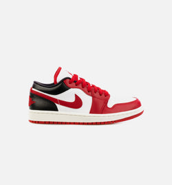 JORDAN DC0774-160
 Air Jordan 1 Low Gym Red Womens Lifestyle Shoe - Black/Red Free Shipping Image 0