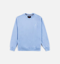 Essentials Fleece Mens Crewneck Blue - Main Image
