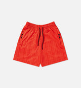 adidas Originals X Alexander Wang Mens Soccer Shorts - Red/Black