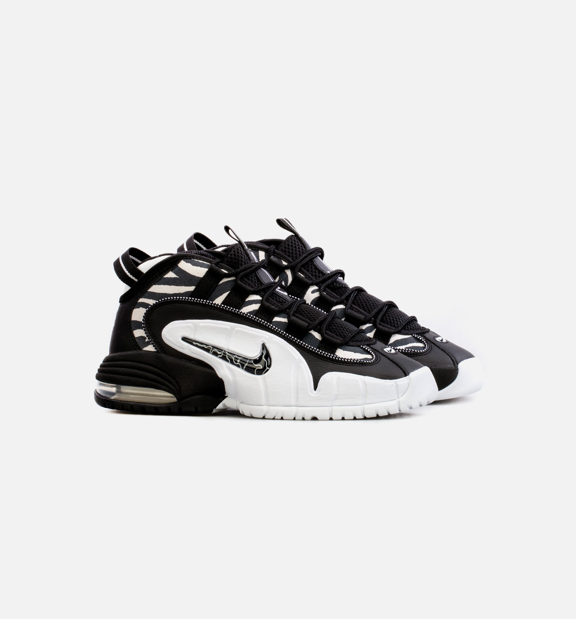 Nike black and white striped shoes Clearance