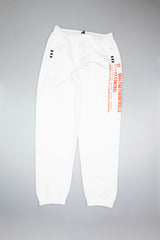 adidas Original by Alexander Wang Graphic Mens Jogger Pants - White/Red
